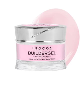 Inocos Builder Gel Medium Rosa Leitoso 50gr                 