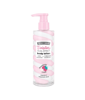 The Fruit Company Loção Corporal Duo Effect Morango 200gr   