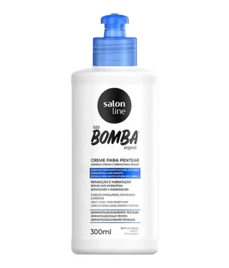 Salon Line Creme Pentear SOS Bomba Original 300ml           