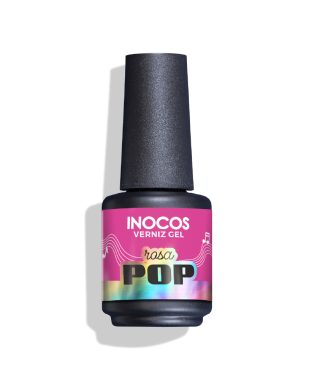 Inocos Verniz Gel Rosa Pop GP348 15ml                       