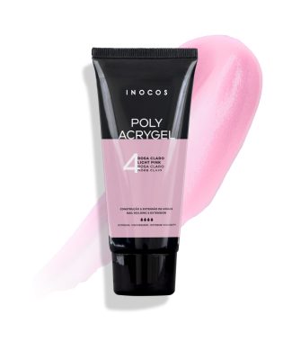 Inocos Polyacrygel Bisnaga Rosa Claro 60gr                  