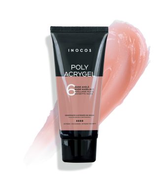 Inocos Polyacrygel Bisnaga Nude Avelã 60gr                  