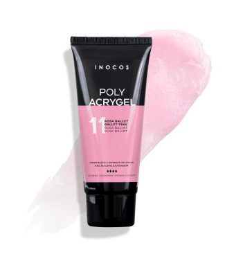 Inocos Polyacrygel Bisnaga Rosa Ballet 60gr                 
