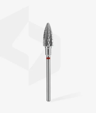 Staleks Broca Carboneto Pinha Vermelha 6mm                  