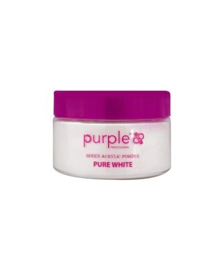 Purple Po Acrilico Queen Pure White 50gr                    