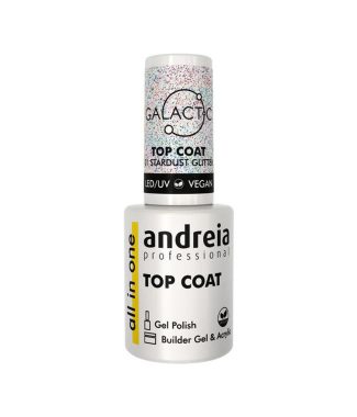 Andreia All In One Top Coat Galactic Stardust Glitter 10.5ml
