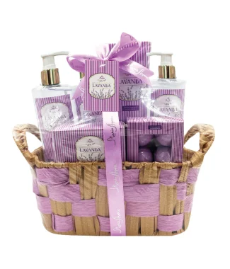Shausa Cesta de Vime Lavanda Ref.2216                       