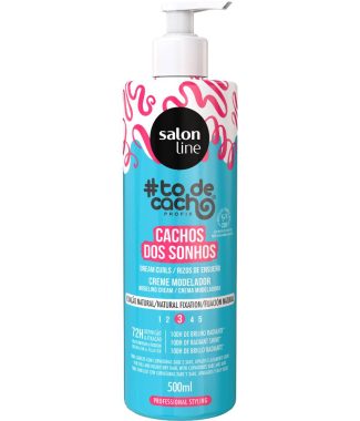 Salon Line Creme Modelador Natural Cachos dos Sonhos 500ml  