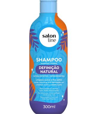 Salon Line Shampoo Definição Natural 300ml                  