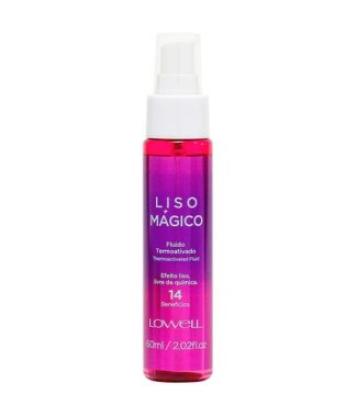 Lowell Fluido Termoativado Liso Mágico 60ml                 