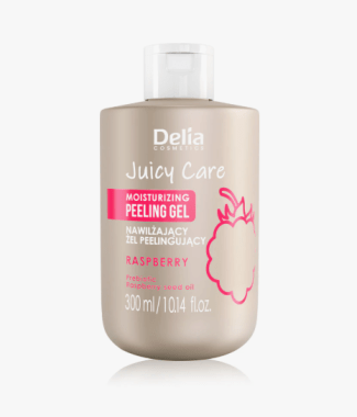 Juicy Care Gel Esfoliante Hidratante de Framboesa 300ml     