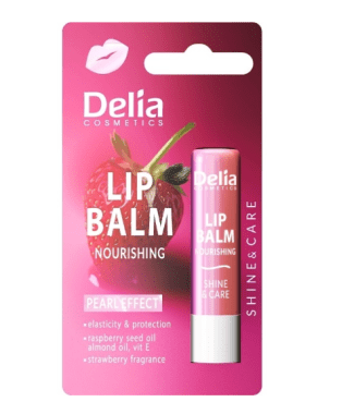Delia Lip Balm Proteção Nutritiva de Morango 4.8gr          
