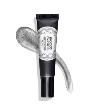 Inocos Stamping Gel Prata 4 8ml                             