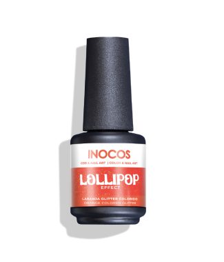 Inocos Verniz Gel Efeito Lollipop Laranja GP443 15ml        
