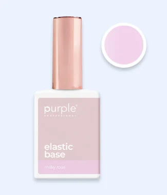 Purple Elastic Base Milky Rose 15ml                         