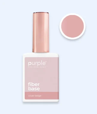 Purple Fiber Base Cover Beige 15ml                          