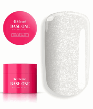 Silcare Base One Builder Gel Shimmer Milkshake 50gr         