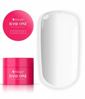 Silcare Base One Builder Gel Clear Thick 100gr              
