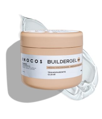 Inocos Builder Gel Medium Classic Transparente Clear 180gr  