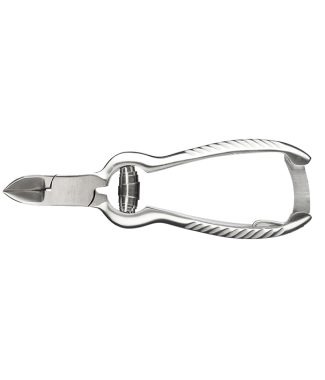 Pollie Alicate Corta Unhas Pedicure Matizado 14cm Ref.04694 