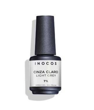 Inocos Verniz Gel Cinza Claro 7% GP419 15ml