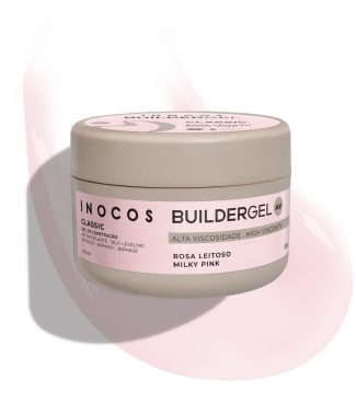 Inocos Builder Gel High Classic Rosa Leitoso 50gr